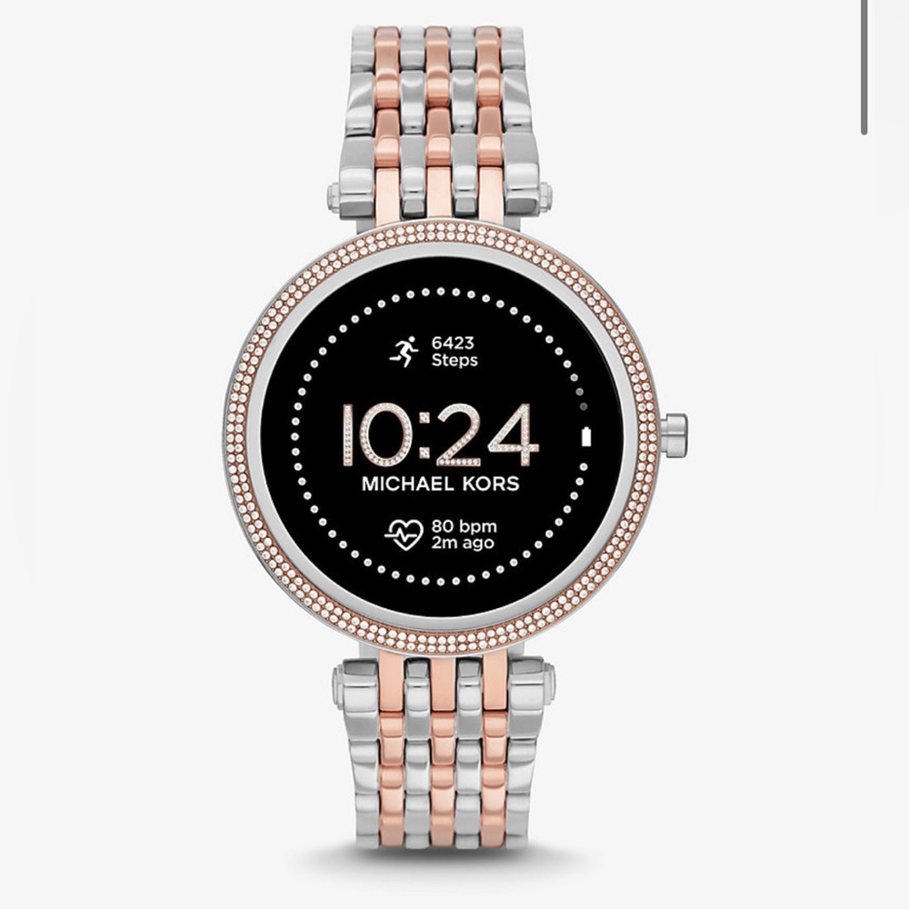 Michael Kors Gen 5E Darci Pavé Two-Tone Smart Watch